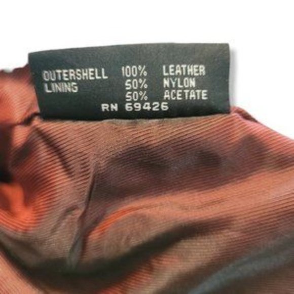 Pelle Studio Wilson The Leather Expert Women's Burgundy Button Front Coat Size L - Picture 4 of 5